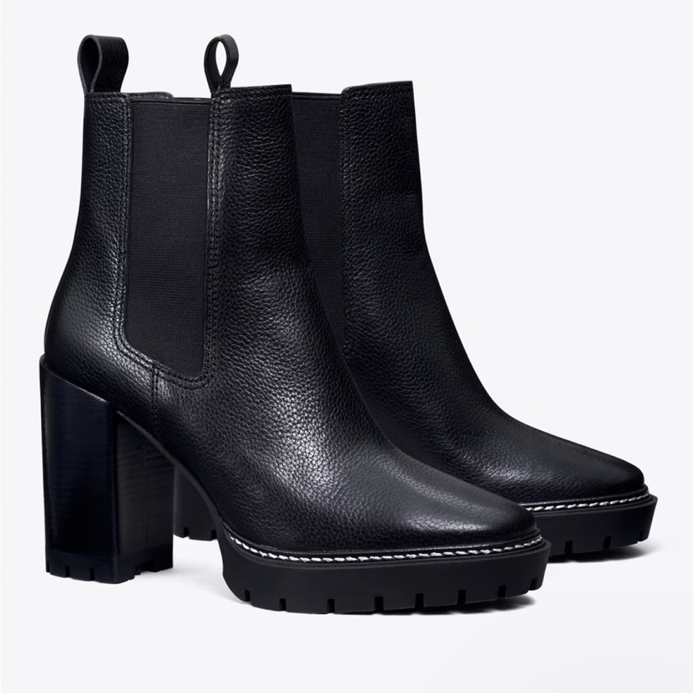 Tory Burch Carson Lug Sole Ankle Boot